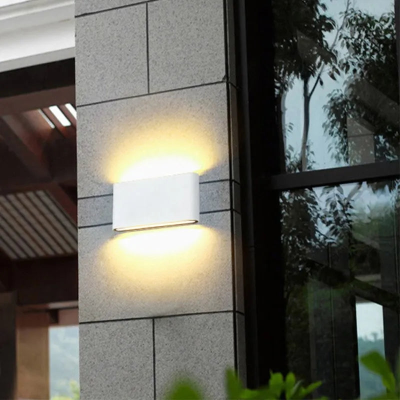 Modern Waterproof LED Wall Sconce Dual Direction – Light Up/Down