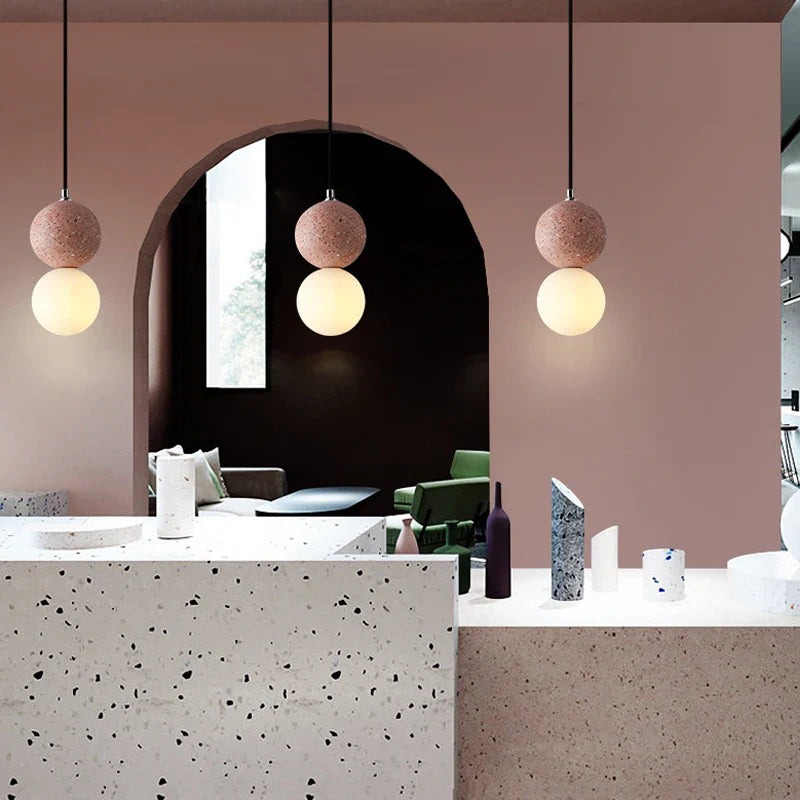 LED Pendant Lamp "Double Sphere"