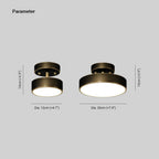 Arisha Modern LED Ceiling Light Metal Living/Dining Room