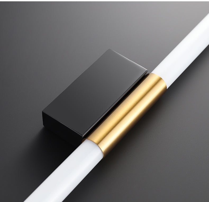 Veralyn - Modern Gold-Colored LED Wall Lamp Bar Shape Bedroom