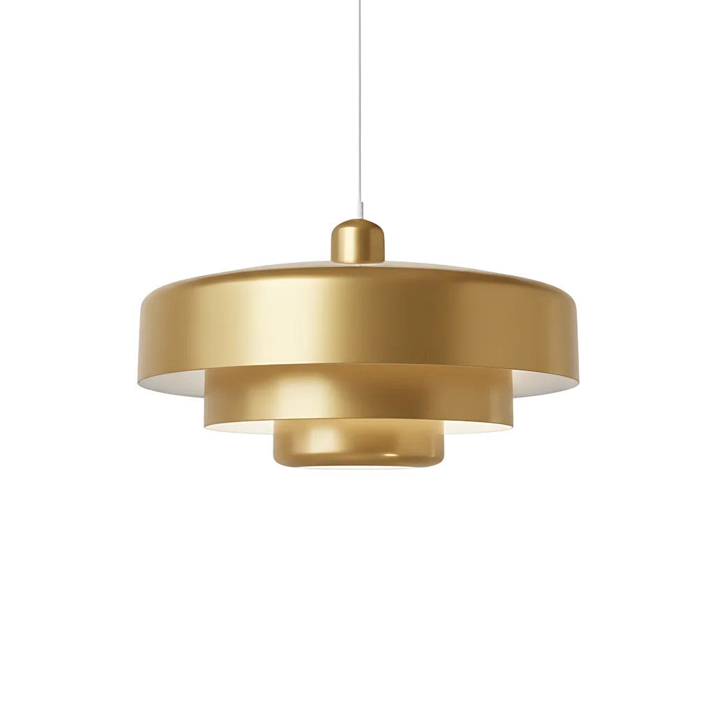 Hind Triple Layer Disc Macaron Pendant Light