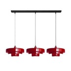 Hind Triple Layer Disc Macaron Pendant Light