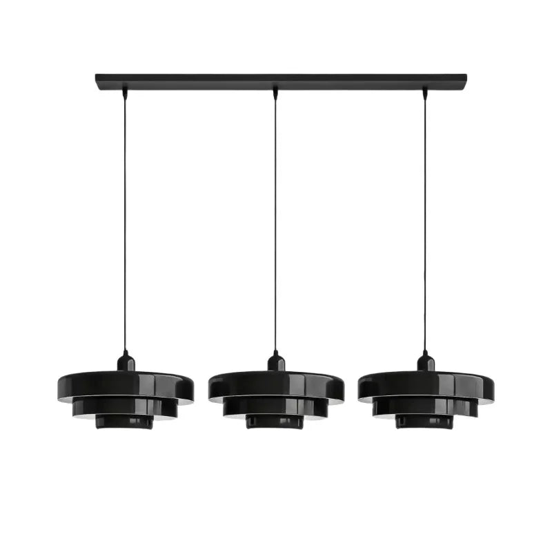 Hind Triple Layer Disc Macaron Pendant Light