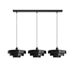 Hind Triple Layer Disc Macaron Pendant Light