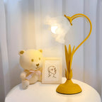 Talia - Antique Table Lamp French Design with Floral Motif