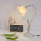 Talia - Antique Table Lamp French Design with Floral Motif