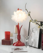 Talia - Antique Table Lamp French Design with Floral Motif