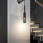 Minimalist Wall Light with Smoke Glass – Orvane