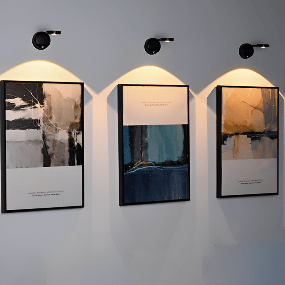 Modern Minimalist Wireless LED Wall Lamp With Motion Sensor 1-Light