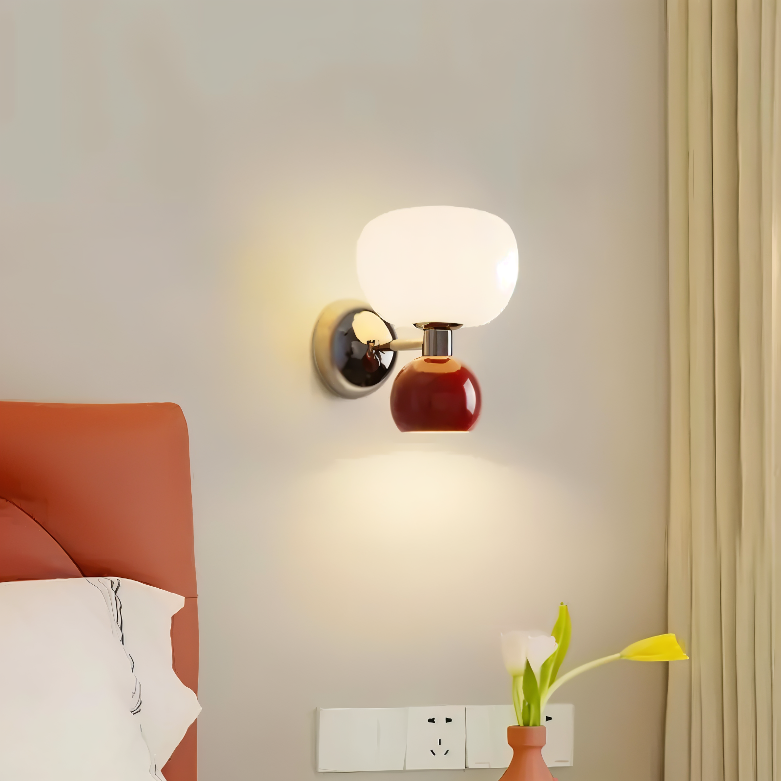 LED Wall Light for Cozy and Stylish Room Illumination