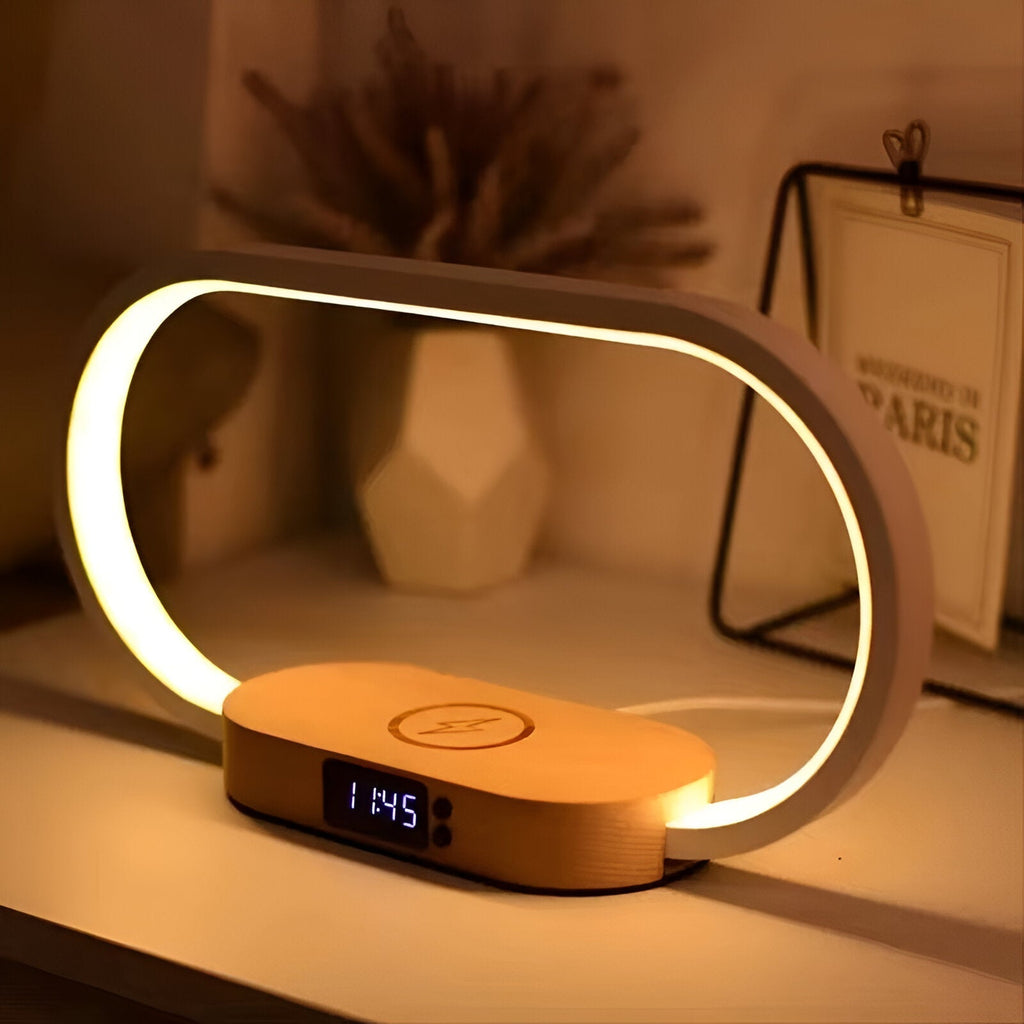 Ismerelle - Multifunctional Night Light with Charger and Digital Clock