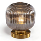 Oriantha - Nordic Table Lamp with Ribbed Glass