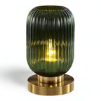 Oriantha - Nordic Table Lamp with Ribbed Glass