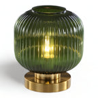 Oriantha - Nordic Table Lamp with Ribbed Glass