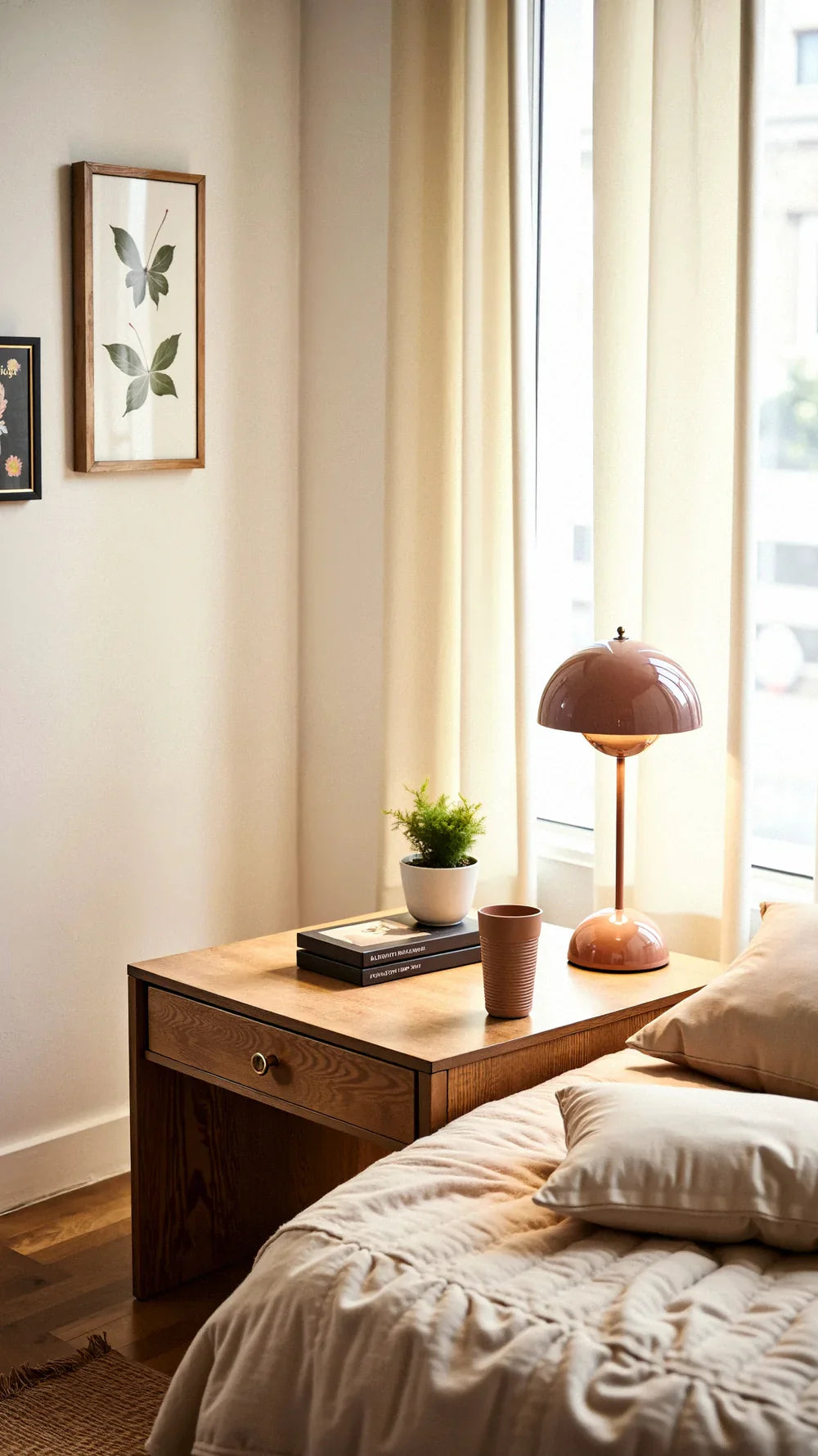 Wireless Table Lamp with Minimalist Design