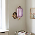 Isabella Milk Glass Eloise Wall Sconce