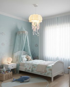 Jellyfish Fabric Pendant Lamp