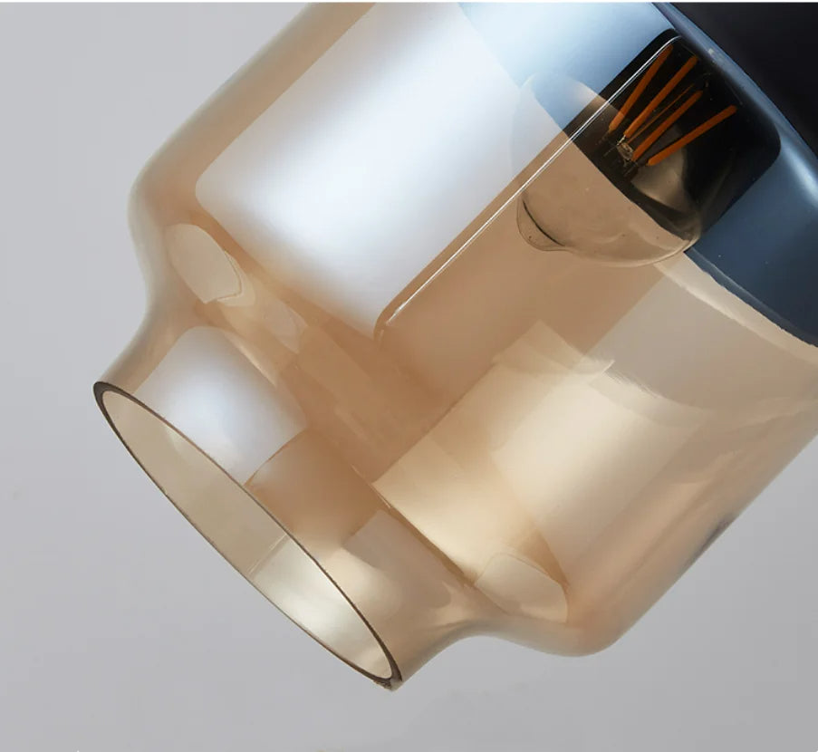 Laurissa - Luxe Pendant Lamp Mouth-Blown Glass Adjustable Cable