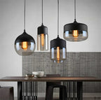 Laurissa - Luxe Pendant Lamp Mouth-Blown Glass Adjustable Cable