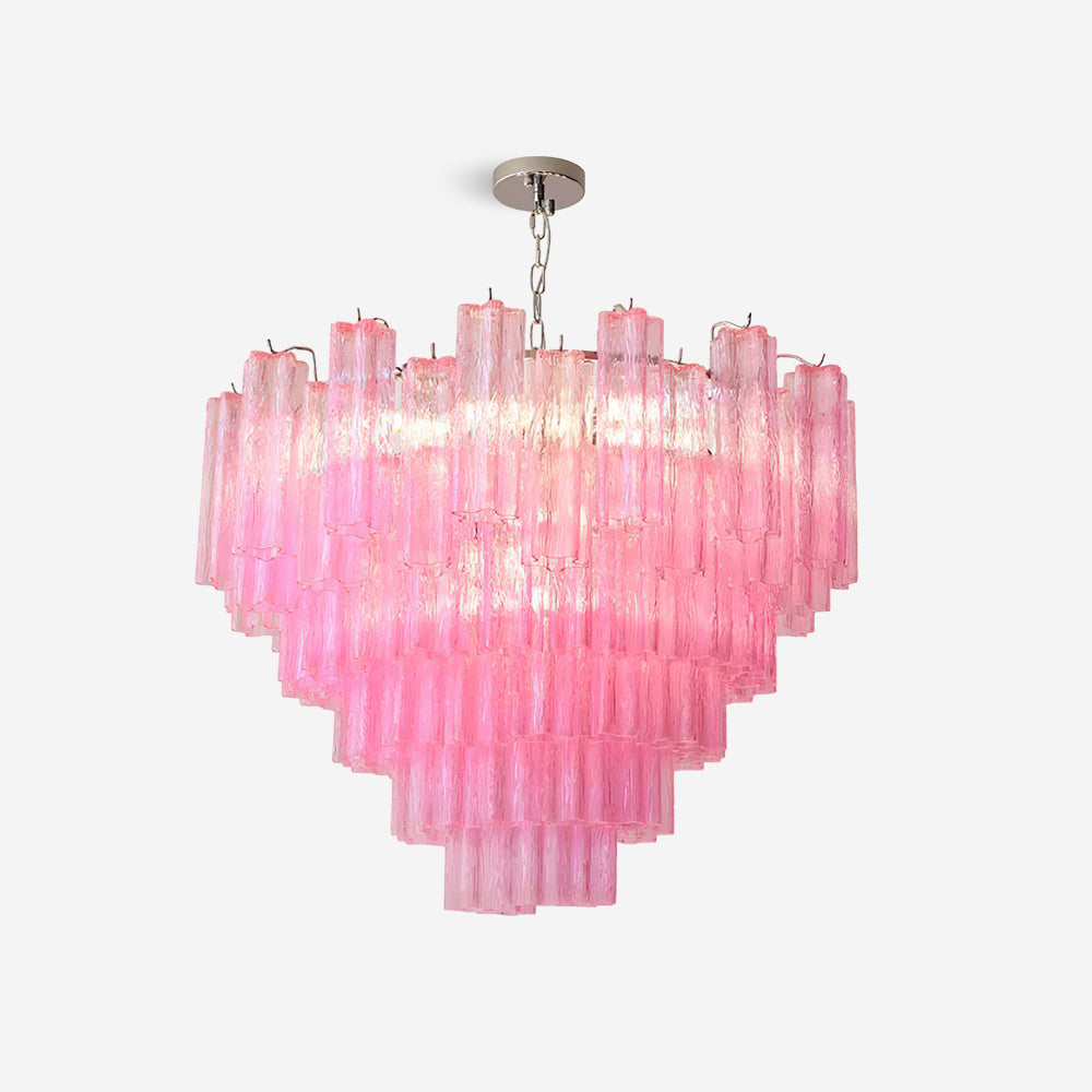 Crystal Chandelier Glass Cascades in Levels