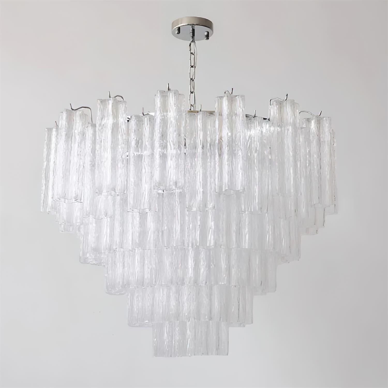 Crystal Chandelier Glass Cascades in Levels