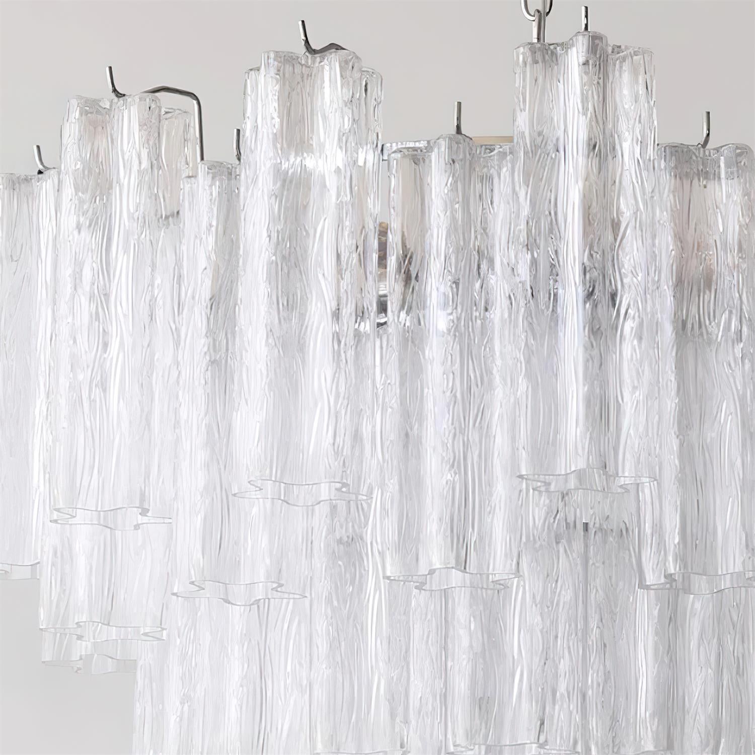 Crystal Chandelier Glass Cascades in Levels