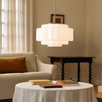 Heatra Tiered Opal Glass Pendant Light