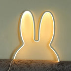 USB Rechargeable Rabbit Night Light with Ambient Lighting - BunnyLight