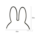 USB Rechargeable Rabbit Night Light with Ambient Lighting - BunnyLight