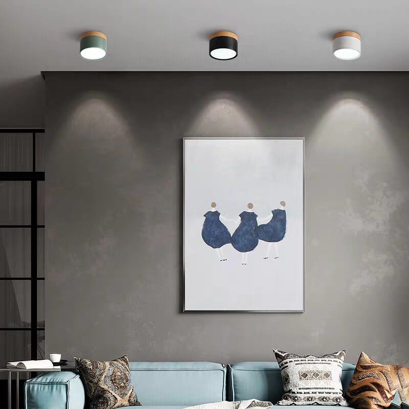 Aria Ceiling Light Modern LED Macrame Living Room
