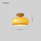 Charlotte Recessed Ceiling Light in Wood