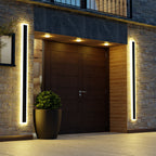 Fiala Modern LED Outdoor Wall Sconce Black
