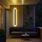 Fiala Modern LED Outdoor Wall Sconce Black