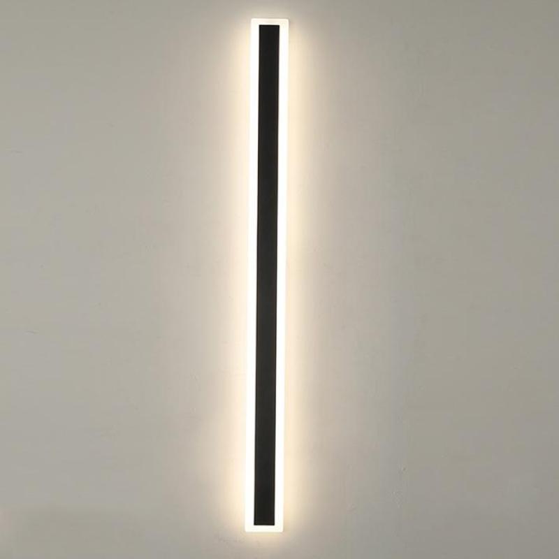 Fiala Modern LED Outdoor Wall Sconce Black