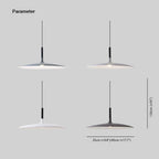 Aria Pendant Light Dome Black/Red/White/Light Gray/Army Green