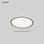 Quasso Flush Mount Ceiling Light Modern LED Round