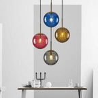 Lexa Modern Metal/Glass Pendant Light