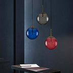 Lexa Modern Metal/Glass Pendant Light