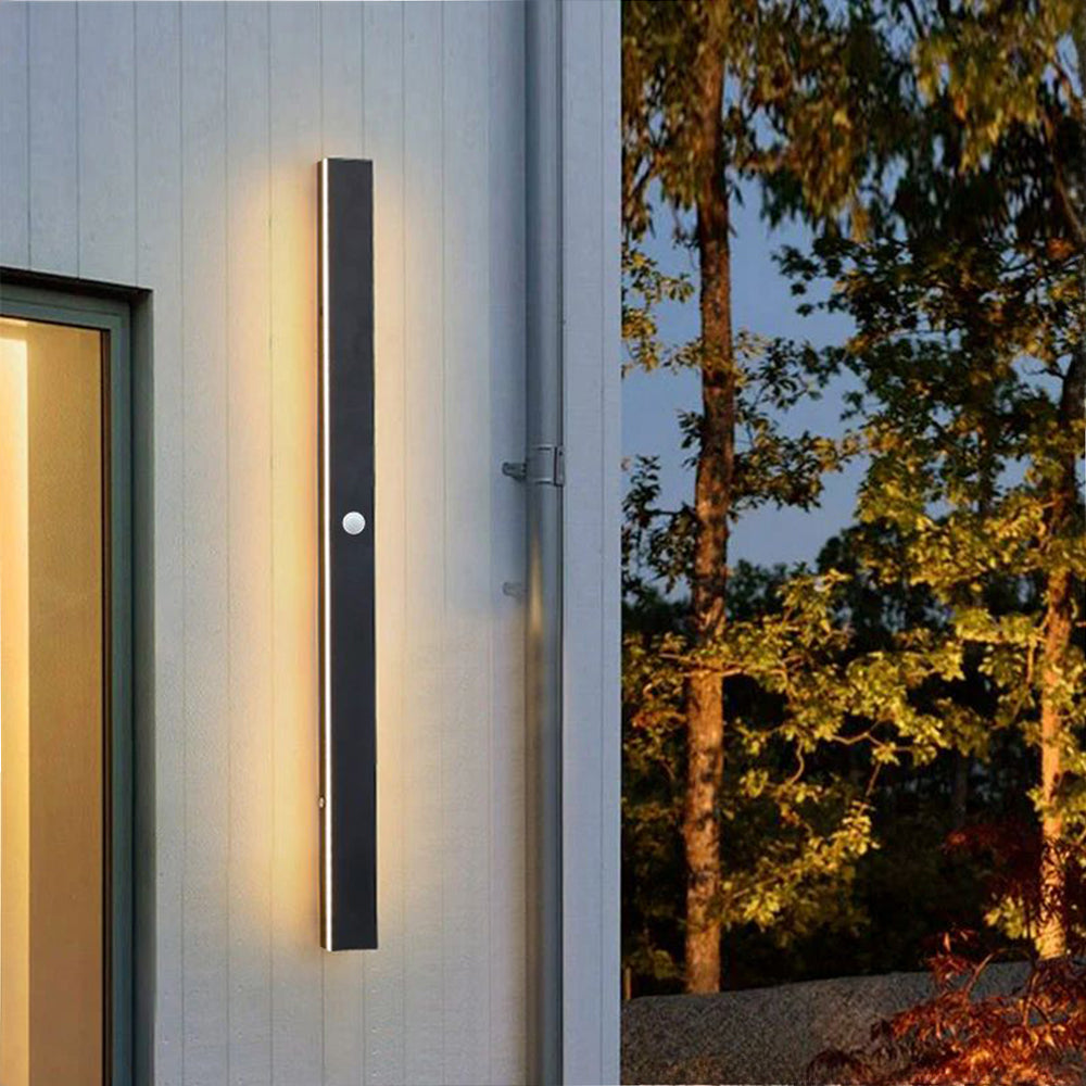 Elune Outdoor LED Wall Sconce Waterproof Minimalist Metal