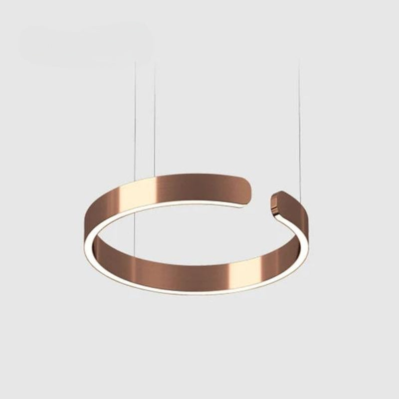 Urel Pendant Light Black/Gold Rose Living Room/Bedroom