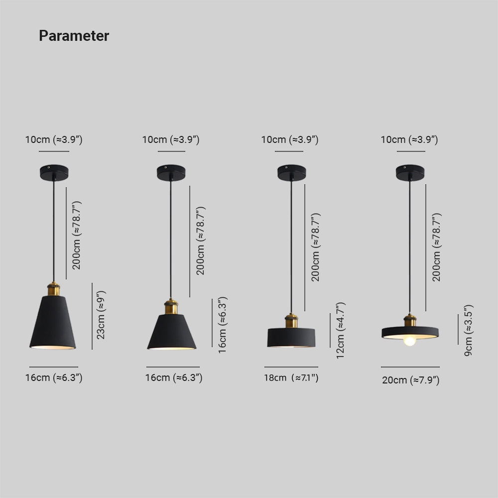 Stylish Morandi Design LED Pendant Light - MoraGlow