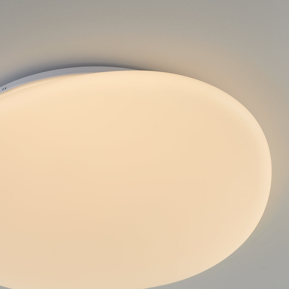 Sayu Modern Pebble Ceiling Light White. Living Room
