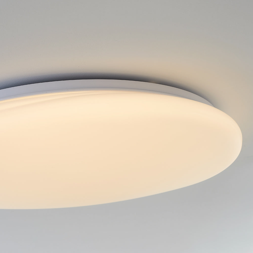 Sayu Modern Pebble Ceiling Light White. Living Room