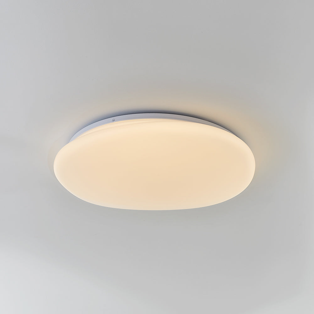Sayu Modern Pebble Ceiling Light White. Living Room