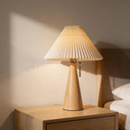 Mary - Retro Wooden Table Lamp