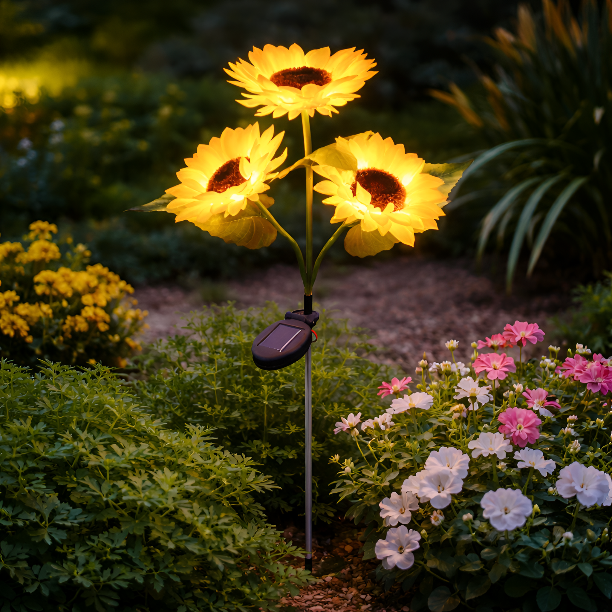 Daryx - LED Solar Sunflower Garden Lights