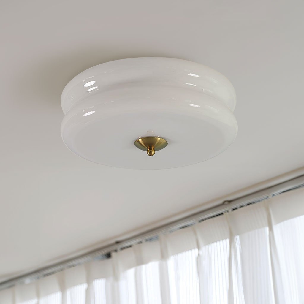 Lea Art Deco Round Ceiling Lamp