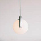 Uveta Linear Chandelier Red & Silver