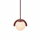 Uveta Linear Chandelier Red & Silver
