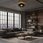 Levels Glass Ceiling Lamp